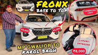 क्या आयी थी - क्या बन गयी😍Fronx Modified Base To Top || Fronx Modification With Price