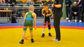 Sundsvall Open 2024 Isak och Krigaren Adrian 🔥 #wrestling #brottning #khabibnurmagomedov #shorts