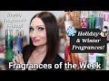 Holiday & Winter Fragrances❄️☃️ | Limited Edition & Seasonal Scents!🎄 | Bath & Body Works, VS, EOS