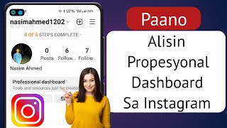 Paano Tanggalin ang Propesyonal na Dashboard mula sa Instagram Profile | Delete Dashboard