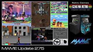 MAME 275 - What's new (co nowego)