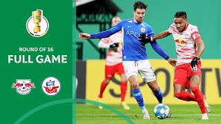 RB Leipzig vs. Hansa Rostock | Full Game | DFB-Pokal Round of 16