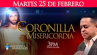 Coronilla de la Divina Misericordia de hoy martes 25 de febrero, Oración de la tarde con Juan Camilo