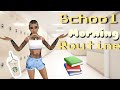 school morning routine ||avakin life||