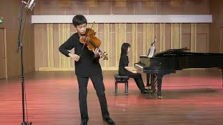 Bela Bartok Viola Concerto 1st mvt - PENG JUNHAO - GOLD International Classical Music Competition