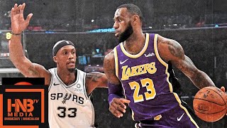 Los Angeles Lakers vs San Antonio Spurs Full Game Highlights | 12.05.2018, NBA Season