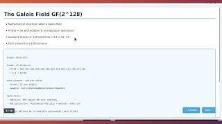 GHASH Mathematics: Complete Guide to GF(2^128) for AES-GCM Authentication