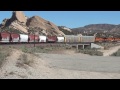 bnsf 7638 east bound through cajon