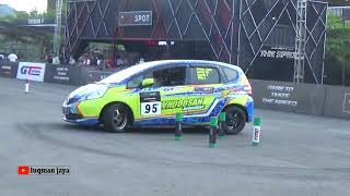 Kejurnas Slalom Drifting MLD SPOT AUTOKHANA Seri 3 Kelas Modifikasi Gor Lembupeteng