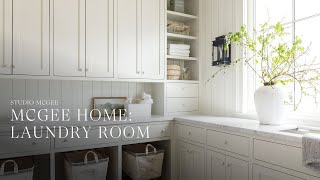 McGee Home: Laundry Room