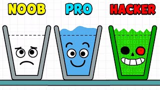 NOOB vs PRO vs HACKER - Happy Glass