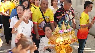 บรรยากาศงานบวชพระโอ๊ต