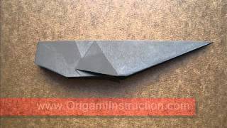Easy Origami Whale