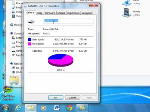 How to change your USB stick's name How to change your USB stick's name