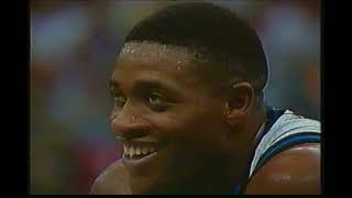 1994-95 Eastern Conference 1st round game 1 Boston Celtics vs Orlando Magic part 1
