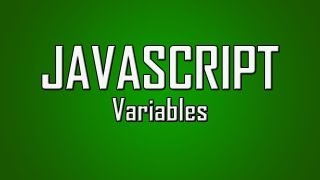 Learn JavaScript - #3 - Variables