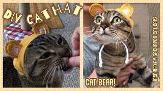 DIY cat hat ~ gachapon inspired l quaicat