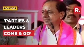 Telangana CM KCR Addresses Rally In Nanded, Hits Out at Fadnavis