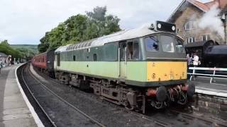 NYMR D7628 and 76079 at Grosmont 15th July 2016