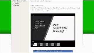 Distance Learning Program to Begin for Duval Students