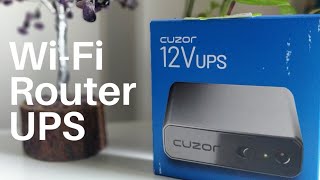 CUZOR 12v UPS Unboxing