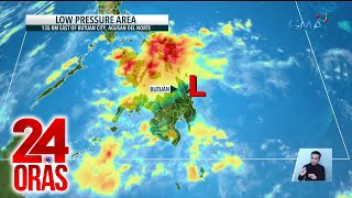 LPA, nabuo sa silangan ng Mindanao; mababa ang tsansang maging bagyo -- PAGASA | 24 Oras