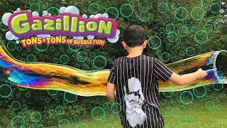 Gazillion Bubbles Incredibubble, Tornado Bubble Machine \u0026 MegaBubble Blaster