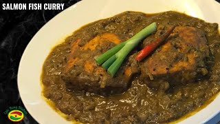 Salmon Fish Recipe | Salmon Green Fish Curry | Hariyali Fish Curry Recipe | Epic Bong Kitchen