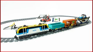 LEGO City 60336 Freight Train Speed Build for Collectors - Brick Builder