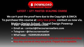 Thecourseresellers.com  - Latest - GTT MASTER SCALPING COURSE