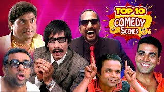 Top 10 Hindi Comedy Scenes | Paresh Rawal | Akshay Kumar Arshad Warsi | Johnny Lever | Rajpal Yadav