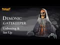 Spirit Halloween 2024 Demonic Gatekeeper Unboxing and Set Up