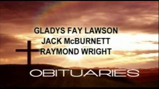 Obituaries for Sept. 30th brought to you by Radney Smith Funeral Home...