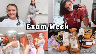 Nursing School Exam Week in my Life | studying, clinicals, roomate fun