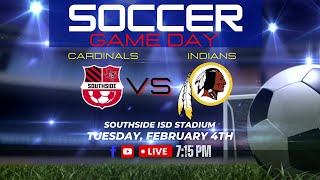 Cardinals vs Indians Varsity Soccer