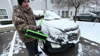 SEAAES 51 Inch Truck Snow Brush Scraper Review