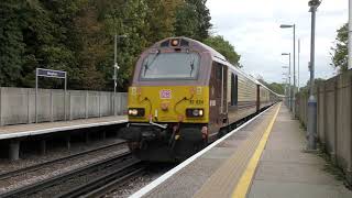 67024 And DB 67013 Pass Through Meopham With A 3 Tone. 9/10/2020