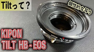 特殊撮影ができるマウントアダプター KIPON Tilt HB-EOS 高級なレンズを味わえる どんな動き？ デジタルカメラで楽しもう