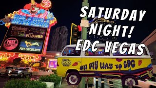 Las Vegas EDC Weekend Walking Tour: Hotel EDC 2024 at Resorts World