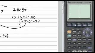 Calculator - Finding Maximums and Minimums