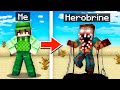 Morphing into HEROBRINE To Prank My Friend!