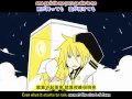 gemini with english u0026 chinese sub vocal on kagamine rin len 中文歌词 ジェミニ hq