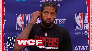 Paul George Postgame Interview - Game 1 WCF - Clippers vs Suns | 2021 NBA Playoffs
