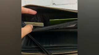 Ready Dompet Kate Spade Anita Wallet Petterson Drive Black. 20x10cm