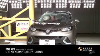 ANCAP SAFETY RATING: MG GS (October 2017 - onwards)