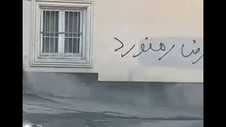 تهران - نام  شهید سر بدار مجیدرضا رهنورد و سایر شهیدان راه آزادی  بر روی دیوار هر کوچه و برزن