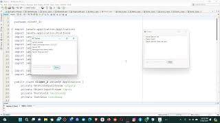 Socket Java-FX in networking Client & Server communication #Java #GUI #Java-FX #Socket #Network