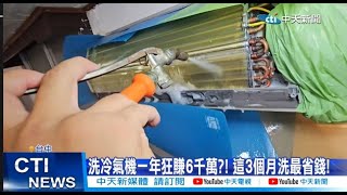 【每日必看】洗冷氣機一年狂賺6千萬?! 這3個月洗最省錢! 20241028