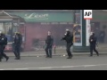 Protesters clash with police in Paris