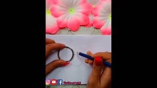 how to draw a beautiful alpona design| কীভাবে সহজে আলপনা আঁকবেন দেখে নিন| #foryou#alponadesign#art